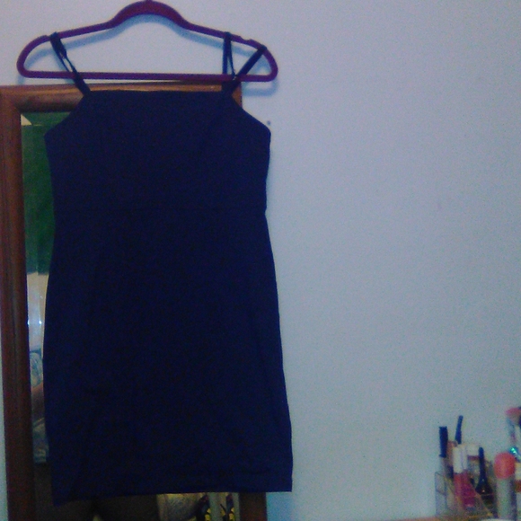 navy blue Dress - Picture 1 of 4